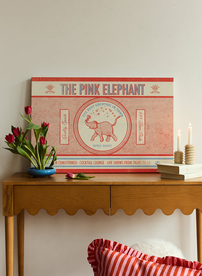 The Pink Elephant, Poster