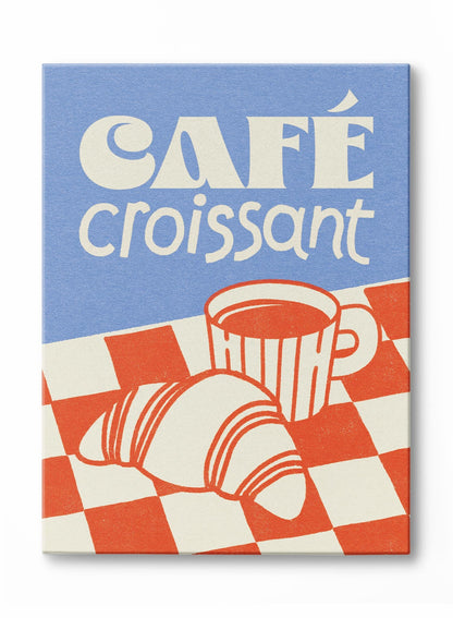 Café Croissant, Poster