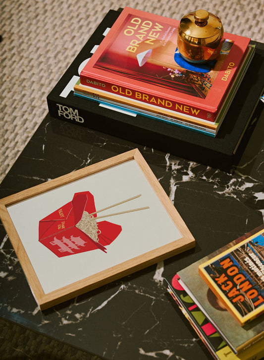 Takeout Noodles, Poster